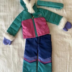 American Girl Doll Corinne Ski Winter Outfit
